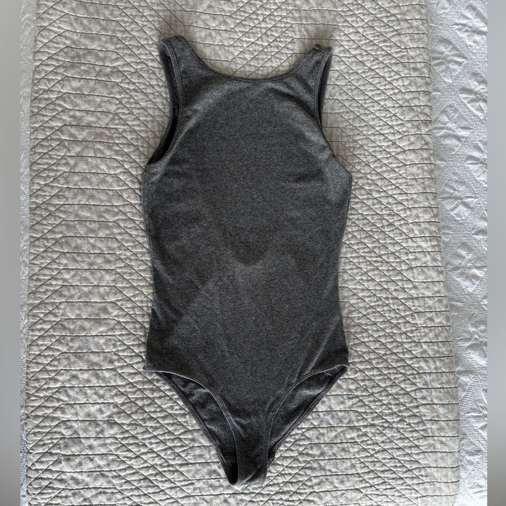 Community Gray low back bodysuit